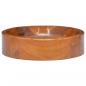 Preview: Waschbecken Massivholz Teak ?40x10 cm