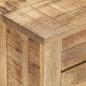 Preview: TV-Schrank 110x30x40 cm Raues Mangoholz