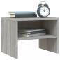 Preview: Nachttische 2 Stk. Grau Sonoma 40x30x30 cm Holzwerkstoff