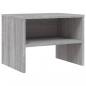 Preview: Nachttische 2 Stk. Grau Sonoma 40x30x30 cm Holzwerkstoff