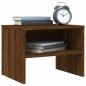 Preview: Nachttische 2 Stk. Braun Eichen-Optik 40x30x30 cm Holzwerkstoff