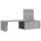 Preview: Couchtisch Grau Sonoma 150x50x35 cm Holzwerkstoff