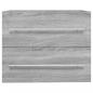 Preview: Waschbeckenschrank Grau Sonoma 60x38,5x48 cm Holzwerkstoff