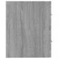 Preview: Waschbeckenschrank Grau Sonoma 60x38,5x48 cm Holzwerkstoff