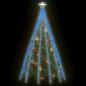 Preview: Weihnachtsbaum-Beleuchtung 500 LEDs Blau 500 cm