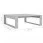 Preview: Couchtisch Betongrau 100x100x35 cm Holzwerkstoff