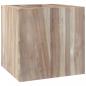 Preview: Wand-Badschrank 41x38x40 cm Massivholz Teak