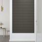 Preview: Wandpaneele 12 Stk. Dunkelgrau 60x15 cm Samt 1,08 m²