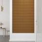 Preview: Wandpaneele 12 Stk. Braun 60x15 cm Samt 1,08 m²