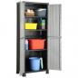 Preview: ARDEBO.de - Kunststoffschrank 68x39x171,5 cm