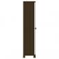 Preview: Kunststoffschrank 68x39x171,5 cm Rattan-Design