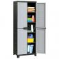 Preview: ARDEBO.de - Kunststoffschrank 65x45x181 cm