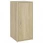 Preview: Schuhschrank Sonoma-Eiche 32x35x70 cm Holzwerkstoff