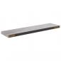 Preview: Schweberegale 2 Stk. Betongrau 90x23,5x3,8 cm MDF