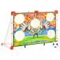 Preview: Fußballtor-Set mit Torwand 120x51x77,5 cm  