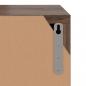 Preview: TV-Schrank Räuchereiche 88,5x27,5x30,5 cm Holzwerkstoff