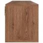 Preview: TV-Schrank Braun Eichen-Optik 88,5x27,5x30,5 cm Holzwerkstoff