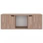 Preview: TV-Schrank Grau Sonoma-Eiche 88,5x27,5x30,5 cm Holzwerkstoff