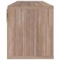 Preview: TV-Schrank Grau Sonoma-Eiche 88,5x27,5x30,5 cm Holzwerkstoff