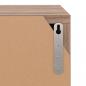 Preview: TV-Schrank Grau Sonoma-Eiche 88,5x27,5x30,5 cm Holzwerkstoff