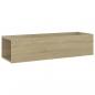 Preview: TV-Schrank Sonoma-Eiche 100x24x32 cm Holzwerkstoff