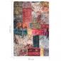 Preview: Teppich Waschbar Patchwork 80x150 cm Mehrfarbig Rutschfest