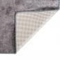 Preview: Teppich Waschbar 80x300 cm Grau Rutschfest