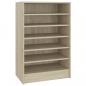 Preview: Schuhschrank Sonoma-Eiche 60x35x92 cm Holzwerkstoff