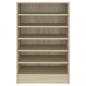 Preview: Schuhschrank Sonoma-Eiche 60x35x92 cm Holzwerkstoff