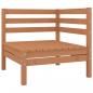 Preview: 2-Sitzer-Gartensofa Honigbraun Massivholz Kiefer