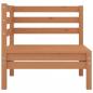 Preview: 2-Sitzer-Gartensofa Honigbraun Massivholz Kiefer