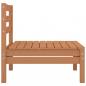 Preview: 6-tlg. Garten-Lounge-Set Honigbraun Massivholz Kiefer