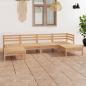 Preview: ARDEBO.de - 6-tlg. Garten-Lounge-Set Massivholz Kiefer