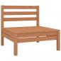 Preview: 12-tlg. Garten-Lounge-Set Honigbraun Massivholz Kiefer