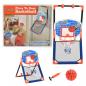 Preview: ARDEBO.de - Kinder Basketball-Set Multifunktional für Boden und Wand