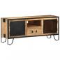 Preview: TV-Schrank 110x31x46 cm Raues Mangoholz