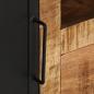 Preview: TV-Schrank 110x31x46 cm Raues Mangoholz