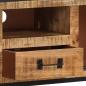 Preview: TV-Schrank 110x31x46 cm Raues Mangoholz