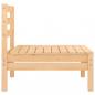 Preview: Garten-Mittelsofa Massivholz Kiefer