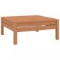 Preview: 3-tlg. Garten-Lounge-Set Honigbraun Massivholz Kiefer