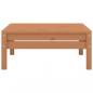 Preview: 3-tlg. Garten-Lounge-Set Honigbraun Massivholz Kiefer