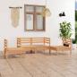 Preview: ARDEBO.de - 4-tlg. Garten-Lounge-Set Kiefer Massivholz