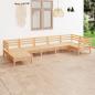 Preview: ARDEBO.de - 7-tlg. Garten-Lounge-Set Massivholz Kiefer