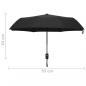 Preview: Faltbarer Regenschirm Automatisch Schwarz 95 cm
