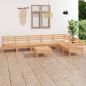 Preview: ARDEBO.de - 8-tlg. Garten-Lounge-Set Massivholz Kiefer