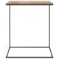 Preview: Beistelltisch Schwarz 55x35x66 cm Holzwerkstoff