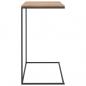 Preview: Beistelltisch Schwarz 55x35x66 cm Holzwerkstoff