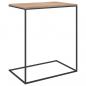 Preview: Beistelltisch Schwarz 55x35x66 cm Holzwerkstoff