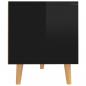 Preview: TV-Schrank Hochglanz-Schwarz 90x40x48,5 cm Holzwerkstoff