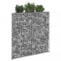 Preview: ARDEBO.de -  Gabionen-Hochbeet Trapezform Verzinkter Stahl 100x20x100 cm